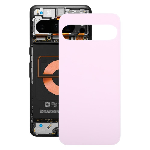 Pour Google Pixel 9 Pro Cache arrière de batterie d'origine (rose) SH46FL1470-07