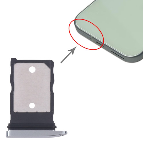 Pour Google Pixel 9 Pro Plateau de carte SIM d'origine (vert) SH586G1968-04