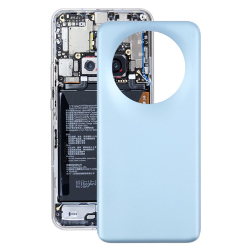 Pour Honor Magic5 Pro Cache arrière de la batterie (bleu) SH98LL1217-07