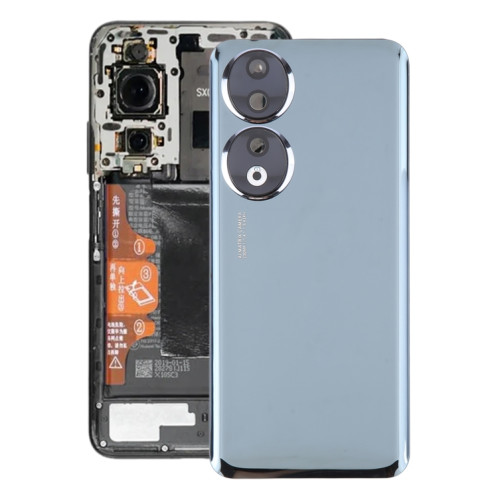 Pour Honor 90 Cache arrière de la batterie avec objectif de l'appareil photo (noir) SH04BL969-07
