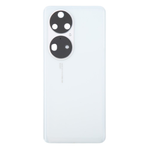 Pour Huawei P50 Pro Cache arrière de batterie avec objectif d'appareil photo (blanc) SH06WL314-07