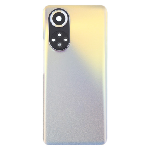 Pour Huawei Nova 9 Cache arrière de batterie avec objectif d'appareil photo (argent) SH07SL1890-07