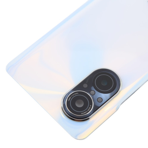 Pour Huawei Nova 9 SE Cache arrière de batterie avec objectif d'appareil photo (blanc) SH08WL1653-07