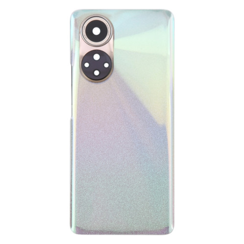 Pour Honor 50 Cache arrière de la batterie avec objectif de l'appareil photo (argent) SH09SL1500-07