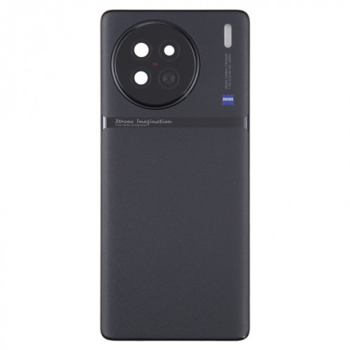 Pour vivo X90 Cache arrière de la batterie avec cache de l'objectif de l'appareil photo (noir) SH34BL1424-07