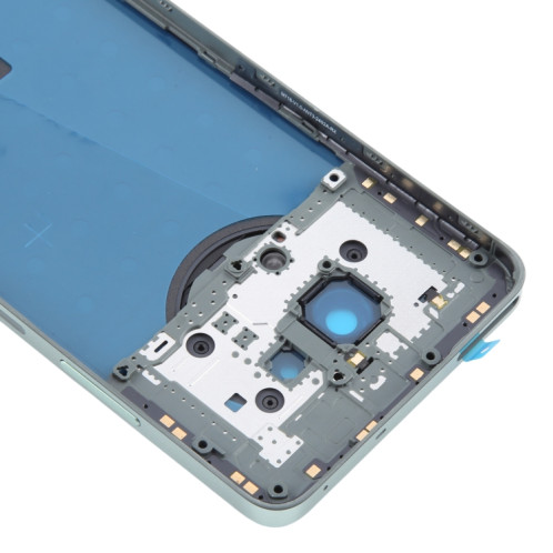 Pour Realme 12 Couvercle arrière de batterie d'origine avec cadre central (vert) SH51GL615-07