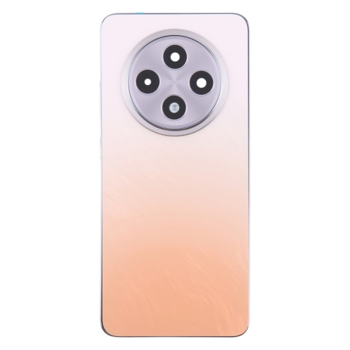 Pour OPPO Reno12 F Cache arrière de batterie d'origine avec cadre central (orange) SH57EL1740-07
