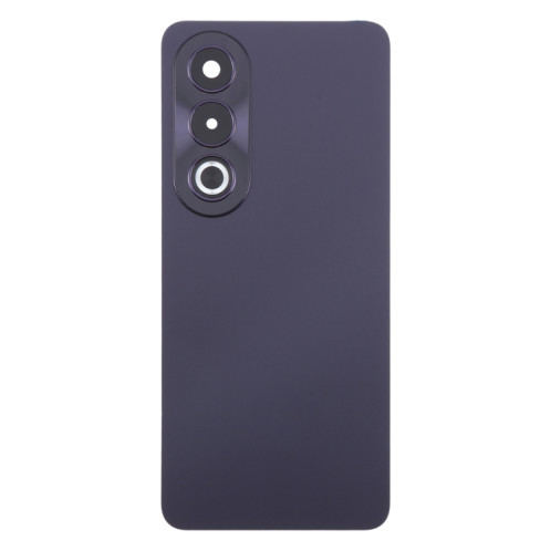 Pour OPPO K12x India Cache arrière de batterie d'origine avec cache d'objectif d'appareil photo (violet foncé) SH9DZL176-07