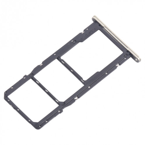 Pour Samsung Galaxy A06 SM-A065F Tiroir de carte SIM d'origine + Tiroir de carte SIM + Tiroir de carte Micro SD (Or) SH704J1360-04