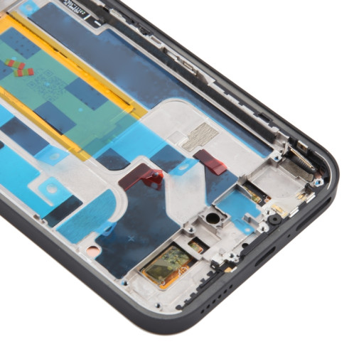 Pour Nothing Phone (2A) A142 5G Original AMOLED LCD Screen Digitizer Assemblage complet avec cadre (Noir) SH709B723-07
