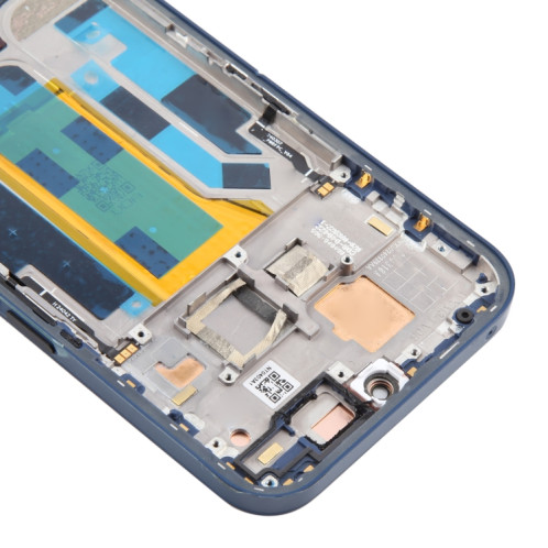 Pour Nothing Phone (2A) A142 5G Original AMOLED LCD Screen Digitizer Assemblage complet avec cadre (Bleu) SH709L1310-07