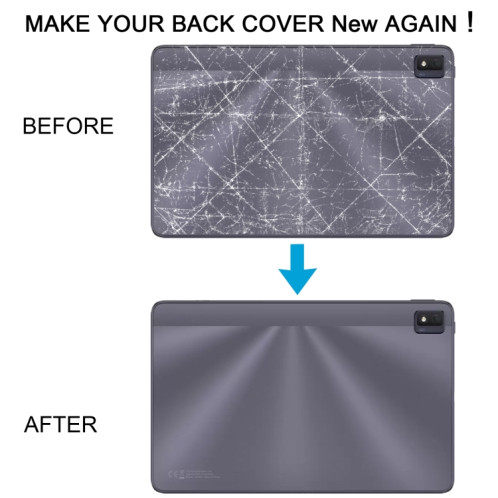 Pour TCL 10 TabMax 4G Cache arrière de batterie d'origine (bleu) SH20LL1599-07