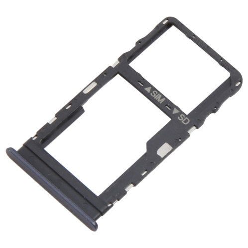 Pour TCL Tab 11 Plateau de carte SIM d'origine + Plateau de carte Micro SD (gris) SH727H1267-04