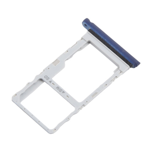 Pour TCL Tab 10s 4G Plateau de carte SIM + Micro SD d'origine (bleu) SH738L1218-04
