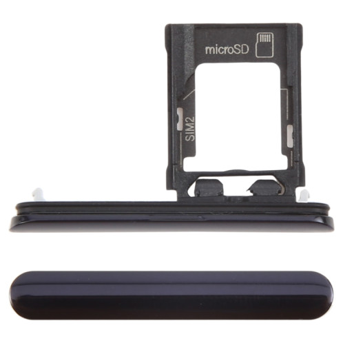 Pour Sony Xperia Ace Plateau de carte SIM + Micro SD (noir) SH740B109-04