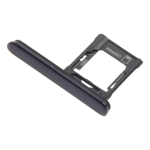 Pour Sony Xperia Ace Plateau de carte SIM + Micro SD (noir) SH740B109-04