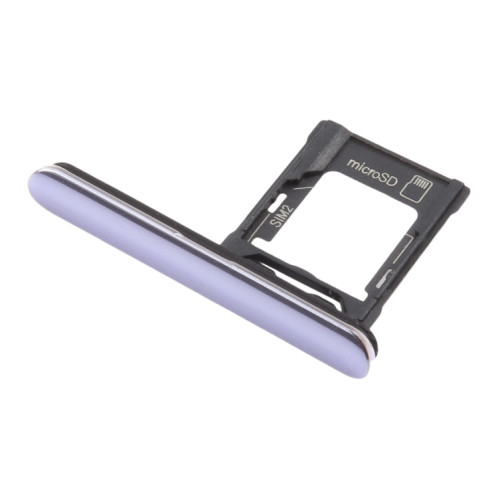 Pour Sony Xperia Ace Plateau de carte SIM + Micro SD (violet) SH740P768-04