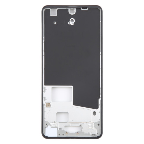 Pour Sharp Aquos R5G Plaque de cadre central d'origine (argent) SH744S703-06