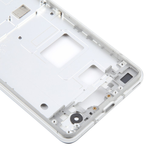 Pour Sharp Aquos R5G Plaque de cadre central d'origine (argent) SH744S703-06