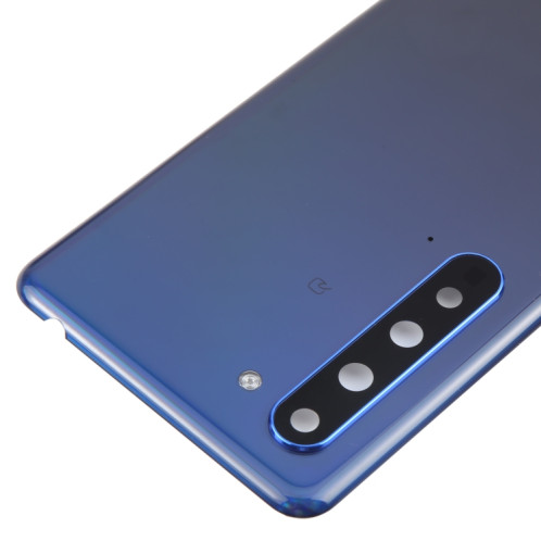 Pour Sharp Aquos R5G Cache arrière de batterie d'origine (bleu) SH46LL239-07