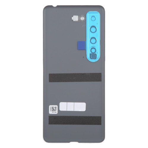 Pour Sharp Aquos R5G Cache arrière de batterie d'origine (blanc) SH46WL781-07