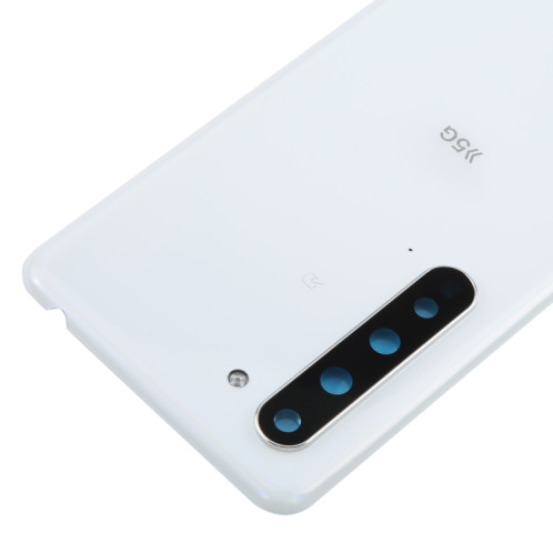Pour Sharp Aquos R5G Cache arrière de batterie d'origine (blanc) SH46WL781-07