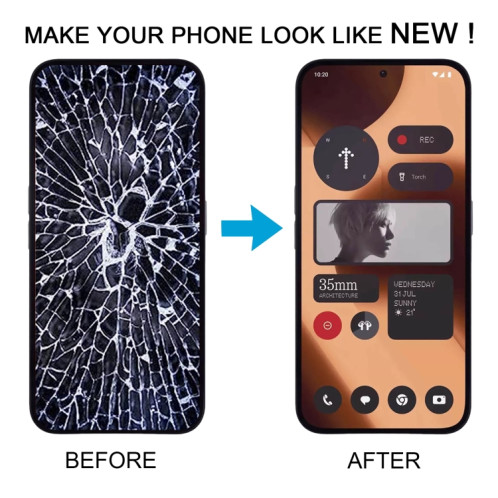 Écran LCD d'origine pour téléphone For Nothing 2a Plus avec numériseur complet SH8768438-07