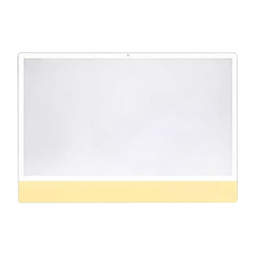 Pour iMac 24 pouces A2438 A2439 A2873 A2874 Lentille extérieure en verre de l'écran avant (jaune) SH808Y1933-02