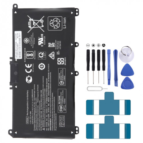Batterie Li-ion HT03XL pour HP Pavilion 15-DA 15-DB 15-DW 15-CS 15-DY 17-by 17-CA 14-CE 14-CF 14-DF 14-DQ 14-DK L11119-855 SH88501765-04