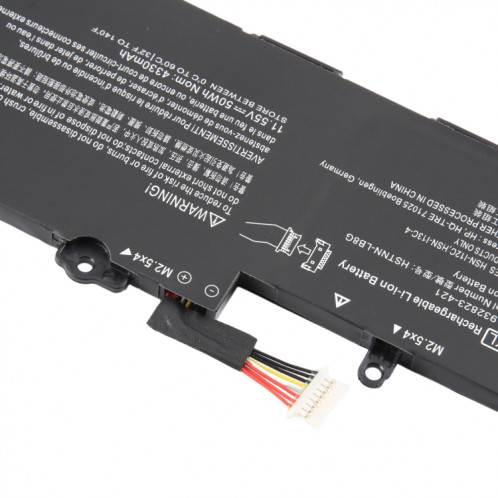 Batterie lithium-ion 11,55 V, 50 Wh, 4 330 mAh pour HP EliteBook 730 735 740 745 755 830 840 846 G5 G6 ZBook 14u G5 G6 933321-855 HSTNN-IB8G SSO3XL SH8851488-04