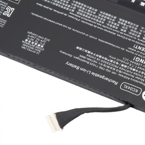 Batterie Li-ion 15,4 V 53,2 Wh 3654 mAh pour HP Envy X360 13-AG 13M-AQ 13-AH 13-AQ0010TU 13-AH0010TX HSTNN-DB8P HSTNN-IB8K L08544-2B1 KC04XL SH88561706-04