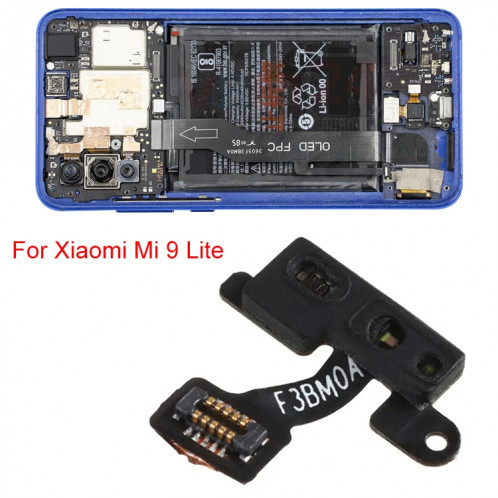 Pour câble flexible du capteur de lumière et de proximité Xiaomi Mi 9 Lite / CC9 SH88621312-00