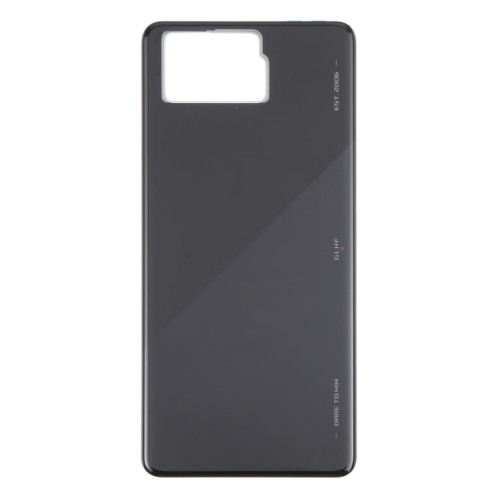 Pour Asus ROG Phone 8 Pro AI2401 AI2401_A Global Original Couvercle arrière de la batterie en verre (noir brillant) SH8JBL1350-07