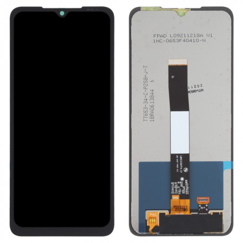 Écran LCD Origina pour Umidigi Bison X10 Pro avec numériseur complet (Noir) SH936B1236-06