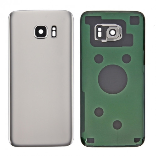Pour Samsung Galaxy S7 SM-G930F Cache arrière de la batterie avec cache de l'objectif de l'appareil photo (argent) SH51SL1421-01