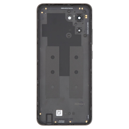Pour HMD Vibe Cache arrière de batterie d'origine avec cache d'objectif d'appareil photo (noir) SH10BL431-07