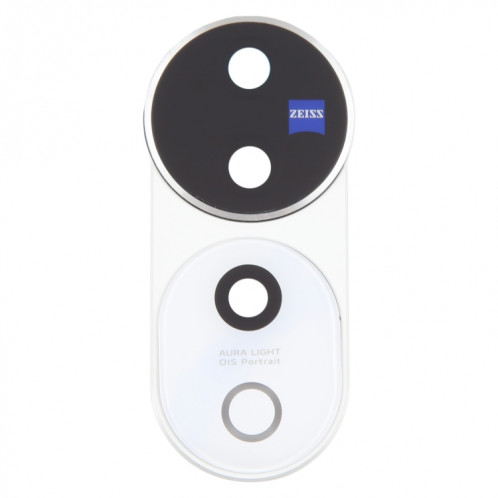 Pour vivo V40 Pro Cache d'objectif de caméra arrière d'origine (blanc) SH025W940-04