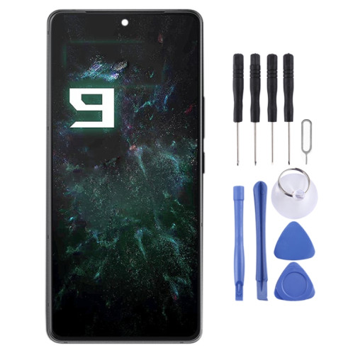 Pour Asus ROG Phone 9 5G AMOLED Écran LCD d'origine avec numériseur Assemblage complet (Noir) SH031B1996-01