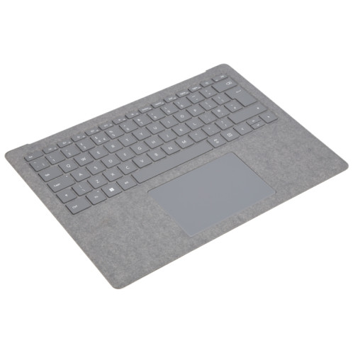 Pour Microsoft Surface Laptop 3/4/5 13,5 pouces Clavier britannique avec coque C/Touch Board (gris) SH044H602-06