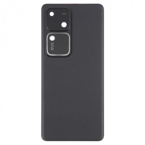 Pour vivo S18 5G Couvercle arrière de la batterie d'origine avec couvercle de l'objectif de l'appareil photo (noir) SH46BL494-07