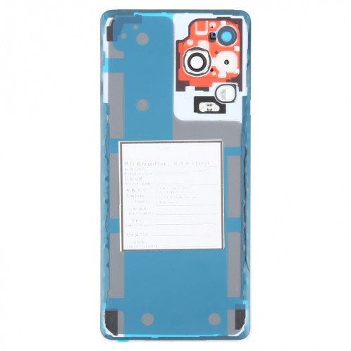 Pour vivo S18 5G Couvercle arrière de la batterie d'origine avec couvercle de l'objectif de l'appareil photo (blanc) SH46WL1666-07