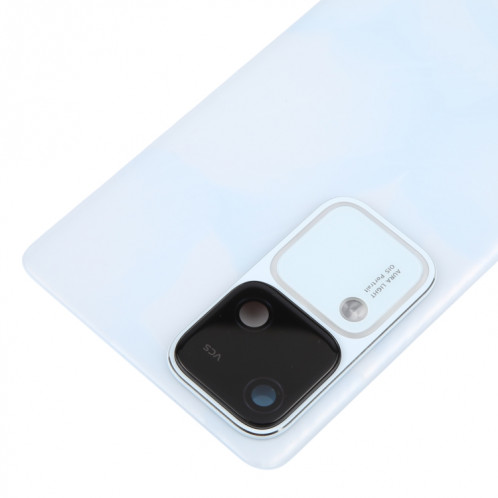 Pour vivo S18 5G Couvercle arrière de la batterie d'origine avec couvercle de l'objectif de l'appareil photo (blanc) SH46WL1666-07