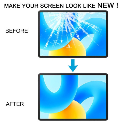 Pour Huawei MatePad 11.5 2024 BTKR-W00 Écran avant Lentille extérieure en verre, version mate (noir givré) SH52FB547-07