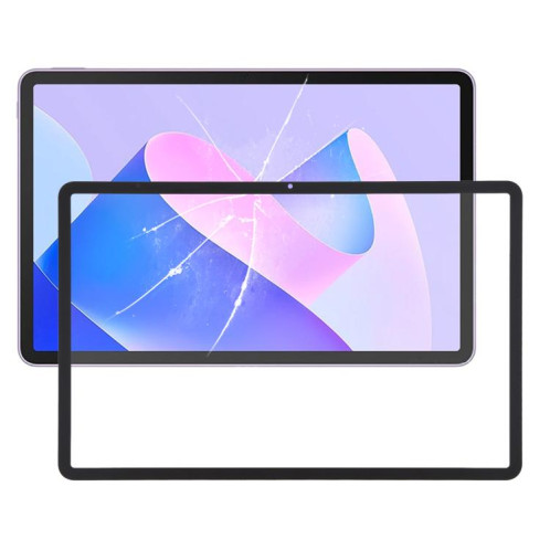 Pour Huawei MatePad 11 2023 DBR-W10 Écran avant Lentille extérieure en verre, version brillante (noir de jais) SH56JB1476-07