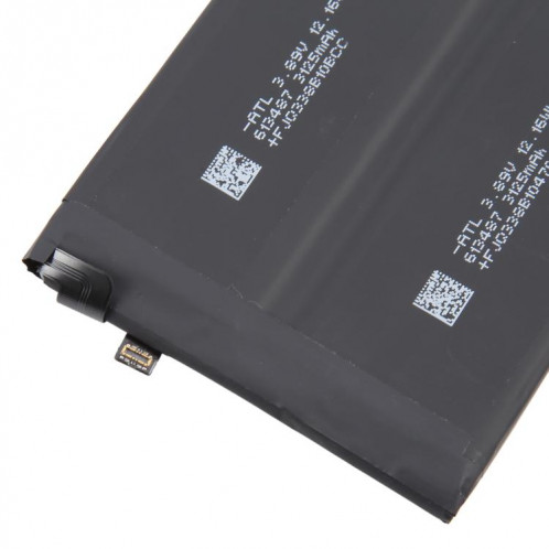 Batterie de remplacement pour ZTE Nubia Red Magic 9 Pro Li3932T89P8h613487 3250mAh SH90801910-04
