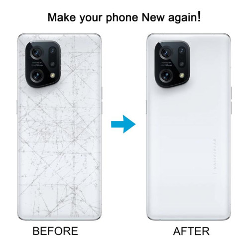 Pour OPPO Find X7 OEM Cache arrière de batterie (blanc) SH86WL867-07