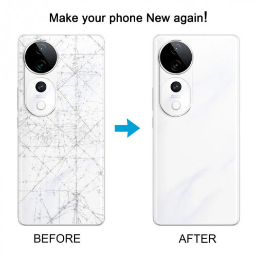 Pour vivo S19 Pro OEM Cache arrière de la batterie (blanc) SH91WL1379-07