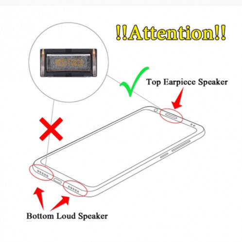 Haut-parleur 10 pièces pour Nokia 7.1 SH9105295-05