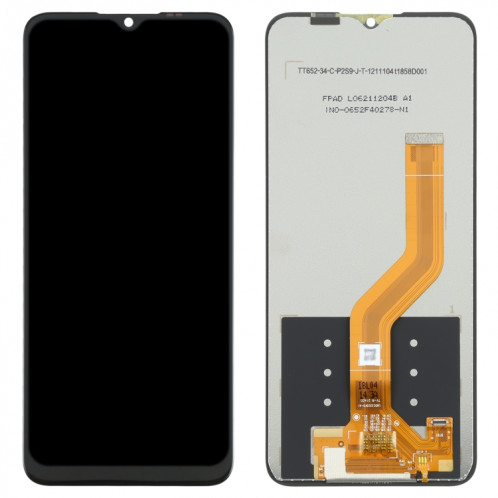 Écran LCD Origina pour Doogee X96 avec ensemble complet de numériseur (noir) SH175B479-06