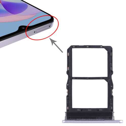 Pour Honor Play 40 Plus SIM + Plateau pour carte SIM (Violet) SH221P1039-04